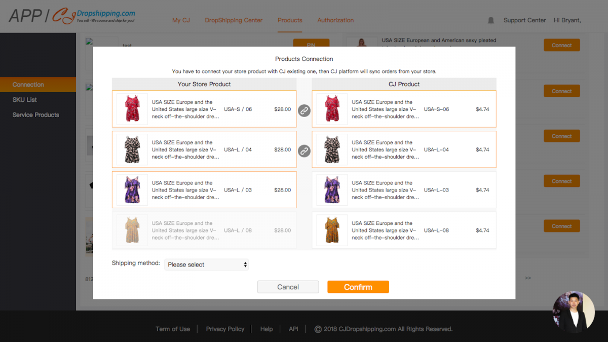 cjdropshipping chrome extension
