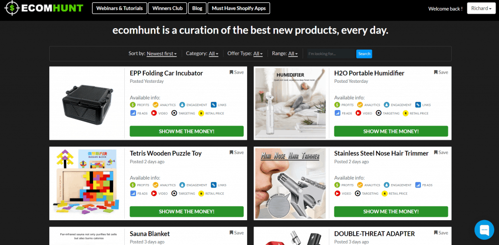 ecomhunt review