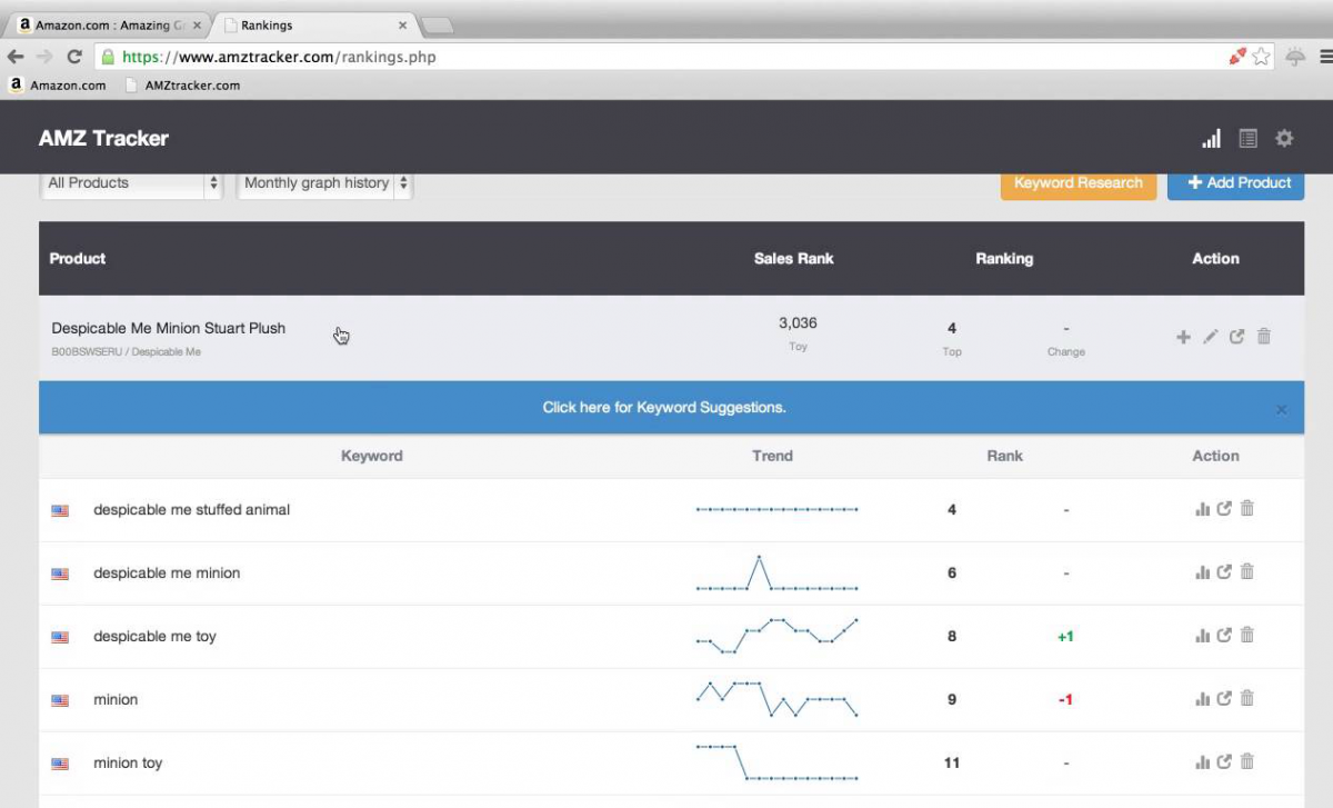 what is amz tracker